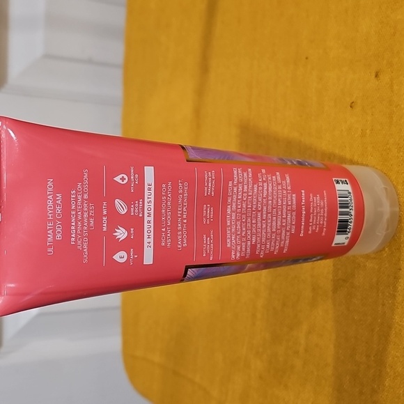 Bath & Body Works Pink Watermelon Blast Body Cream NWT - Picture 3 of 3